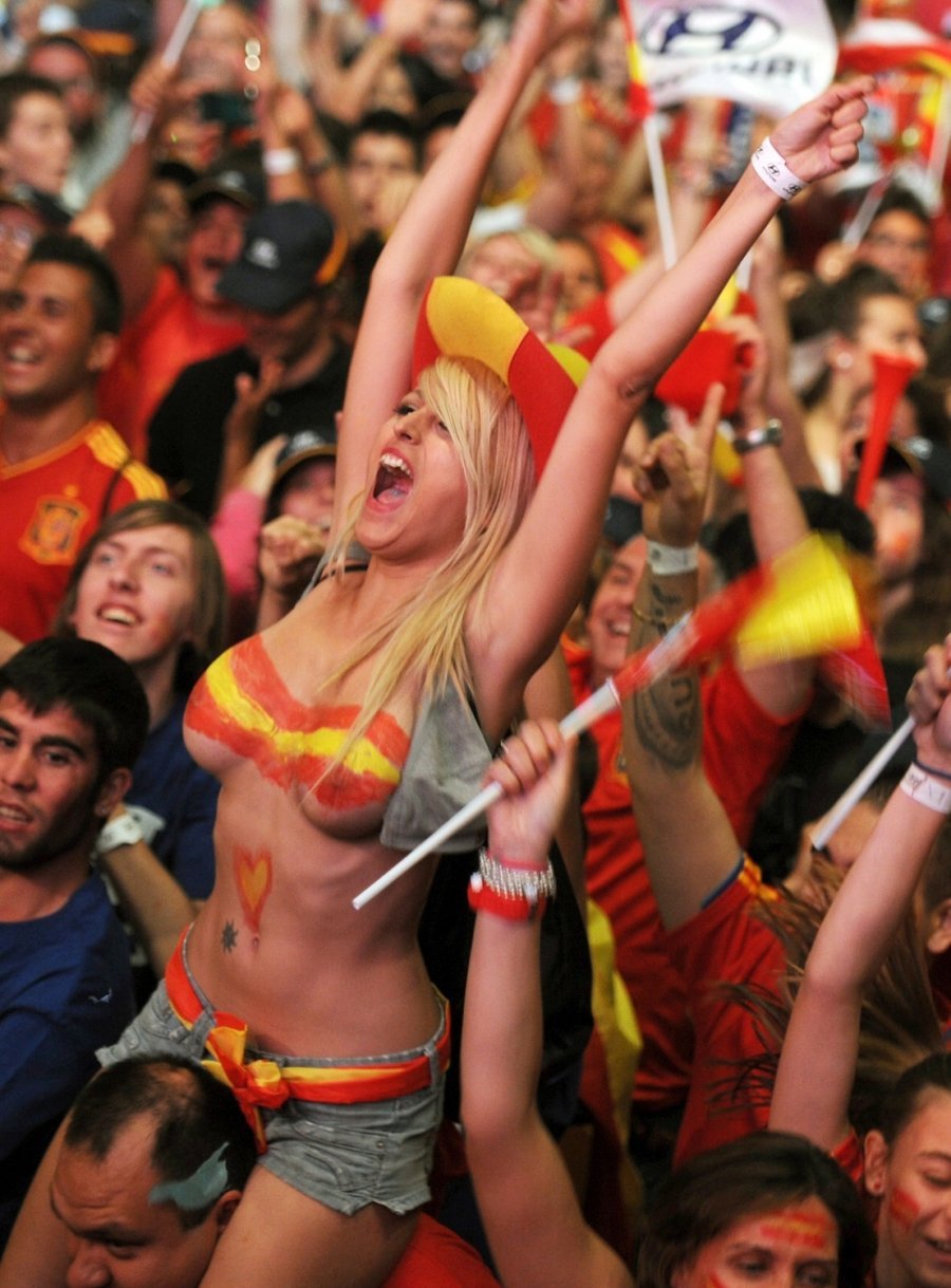 Naked Football Fans