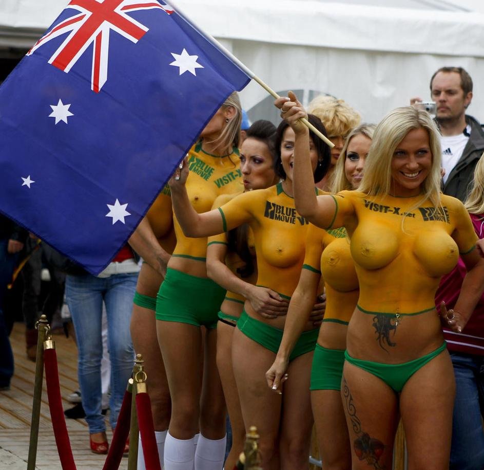 Naked Football Fans