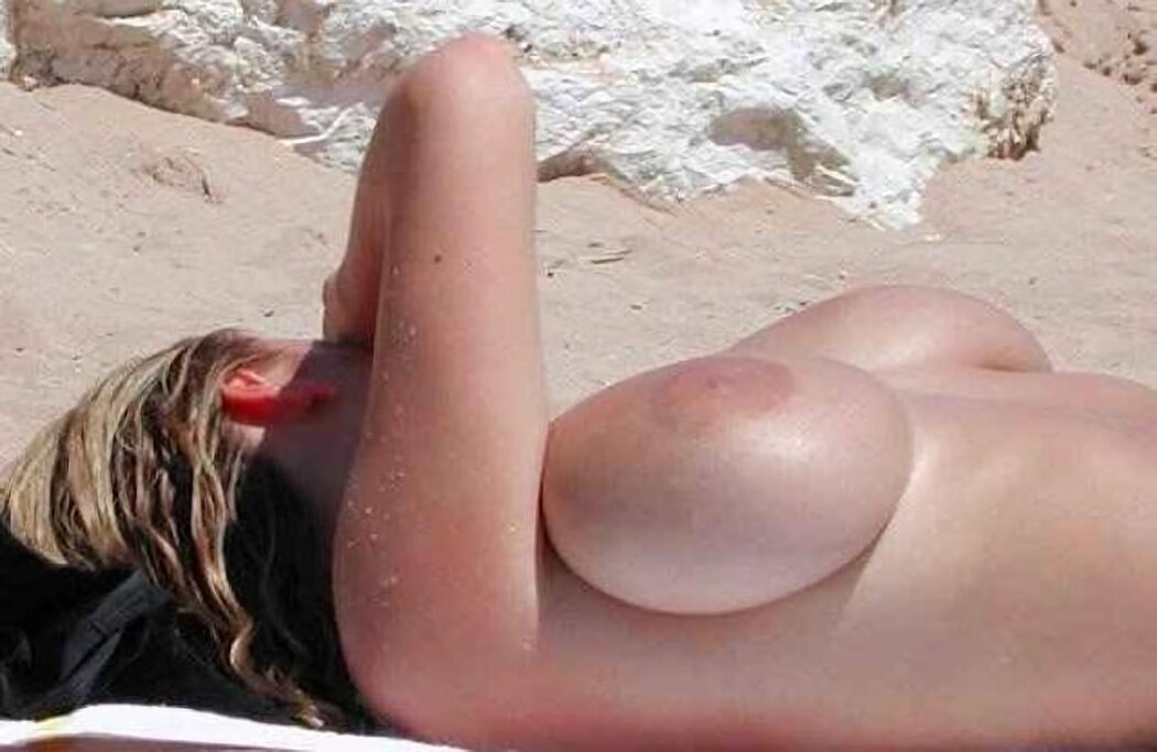 Bare Tits On Beach
