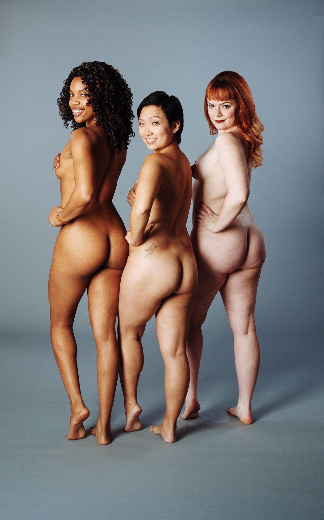 Naked Female Bottoms