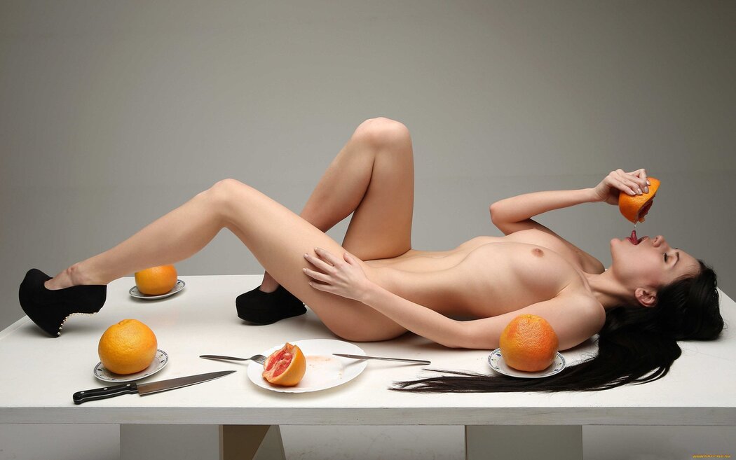 Naked Woman Table