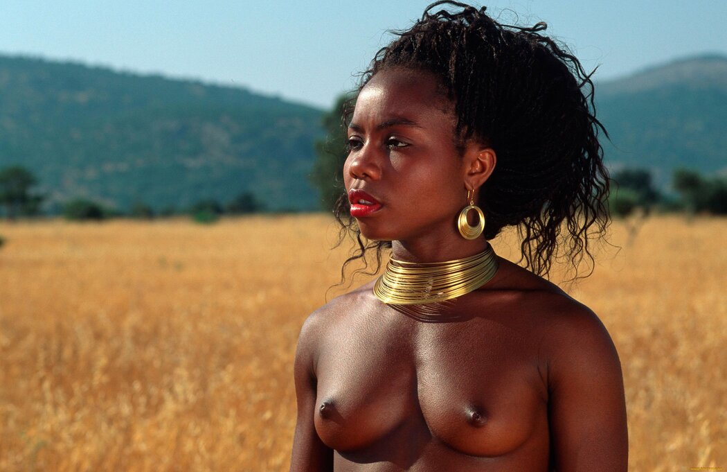 Topless Black Women