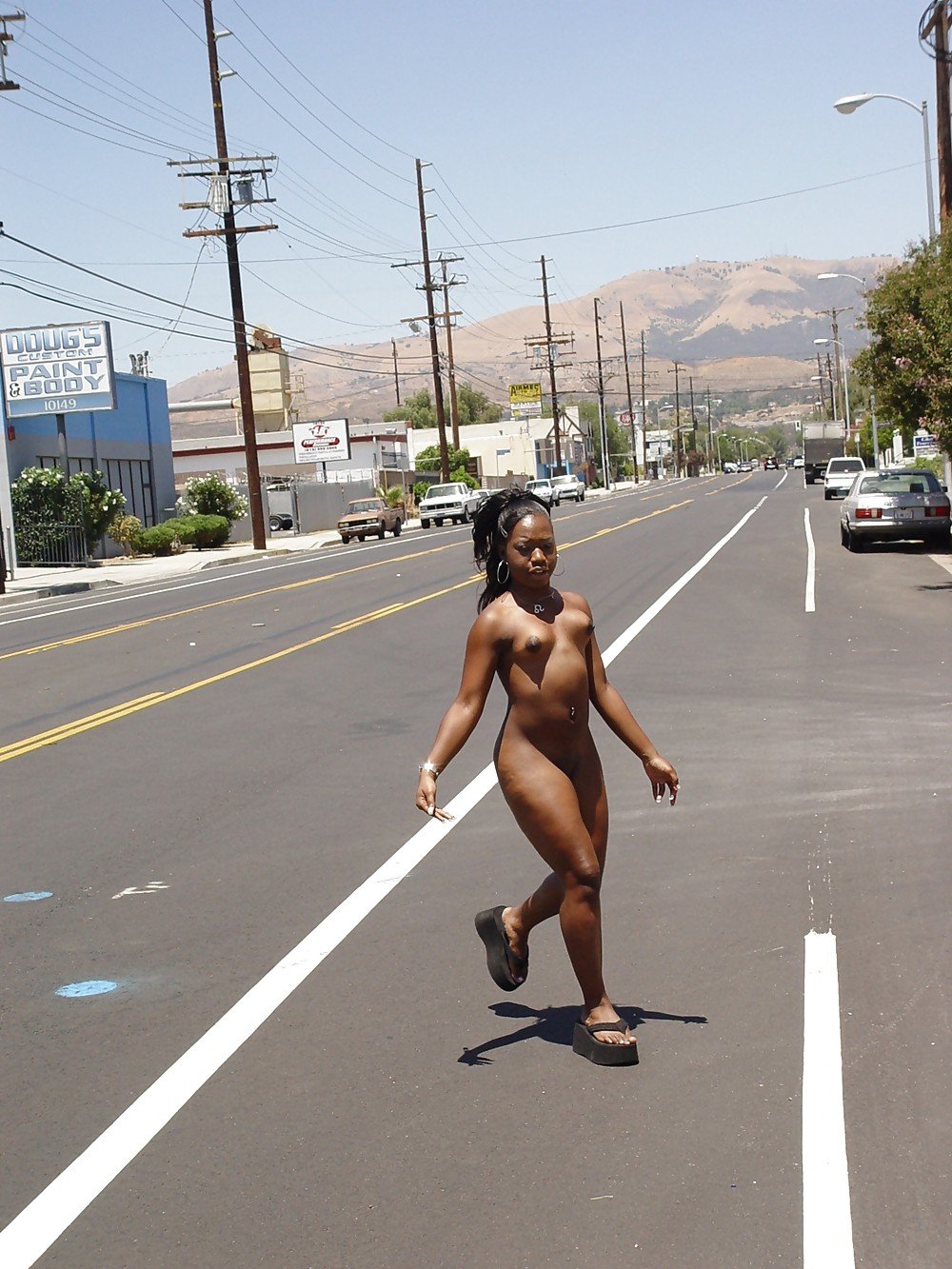 Nude Walking