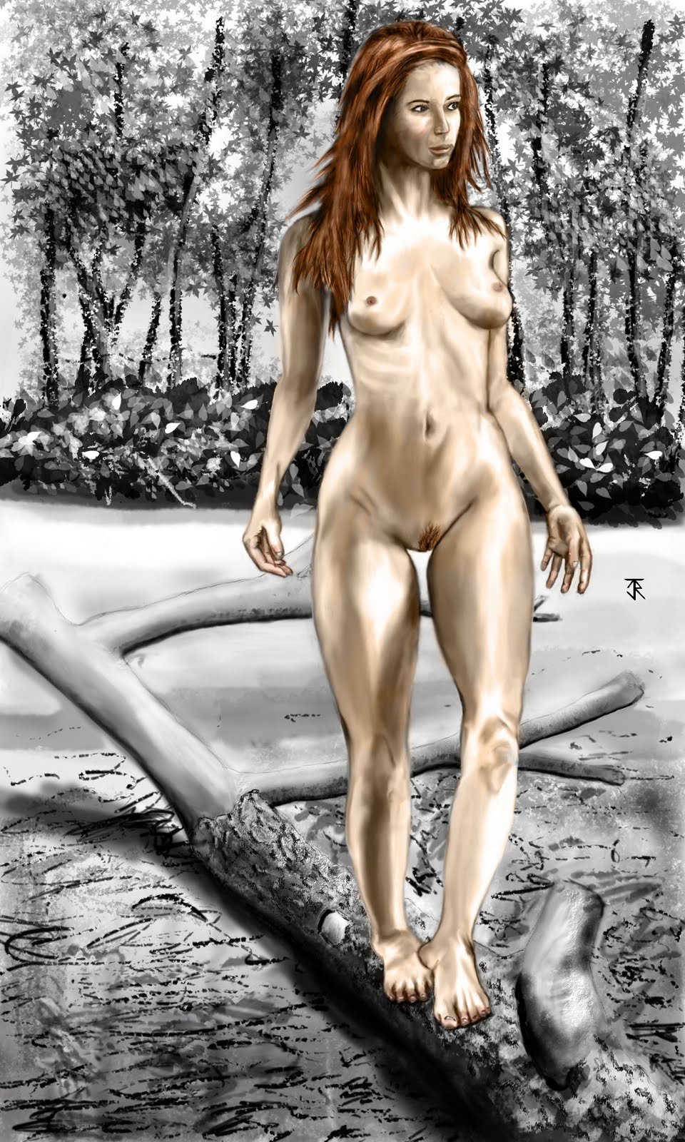 Nude Walking