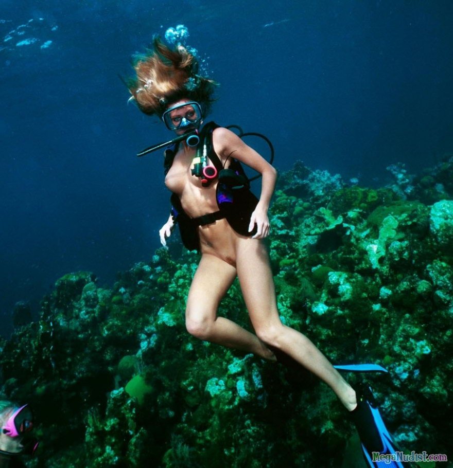 Diving Nude