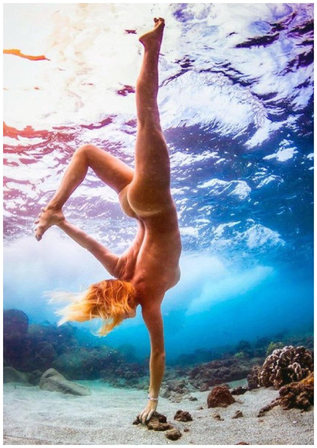 Diving Nude