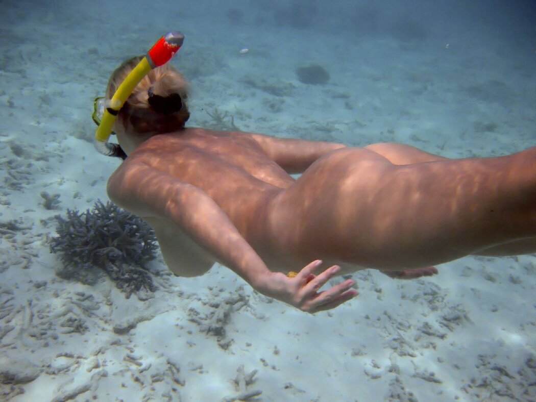 Nude Snorkeling