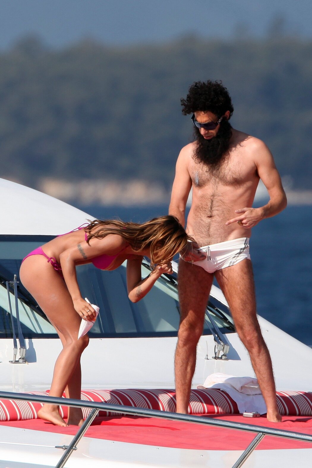 SACHA BARON COHEN NUDE