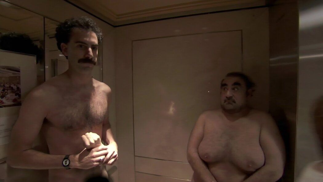 SACHA BARON COHEN NUDE