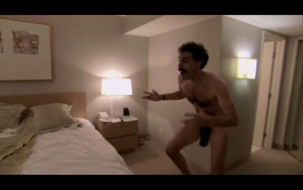 SACHA BARON COHEN NUDE