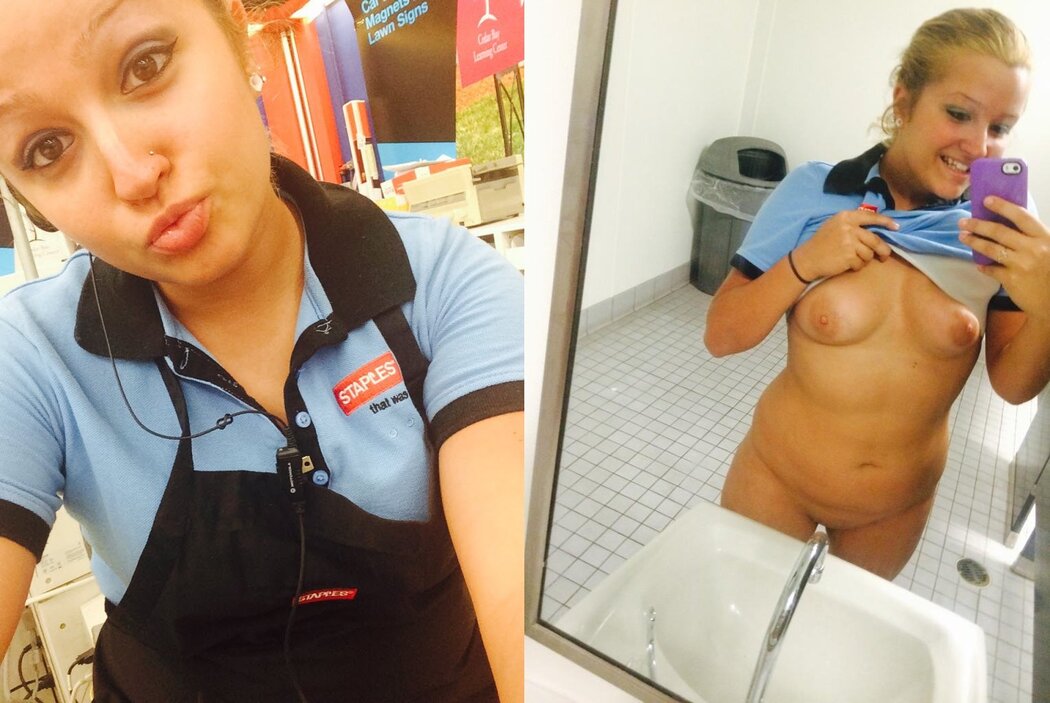 Selfie Nude At Work
