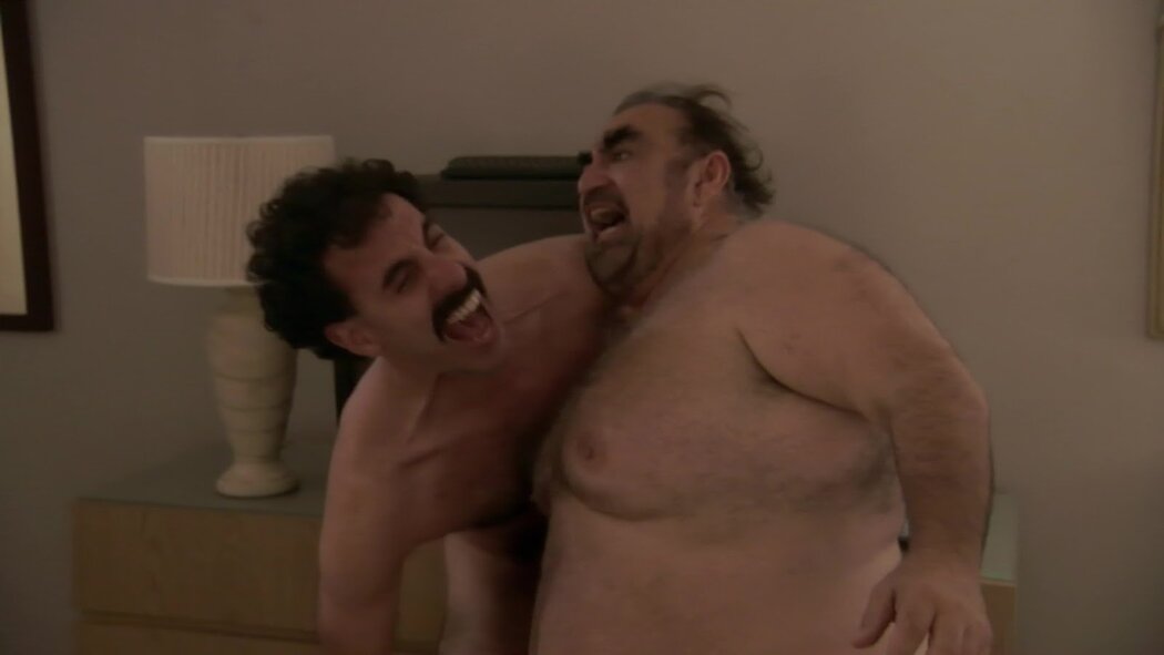 SACHA BARON COHEN NUDE