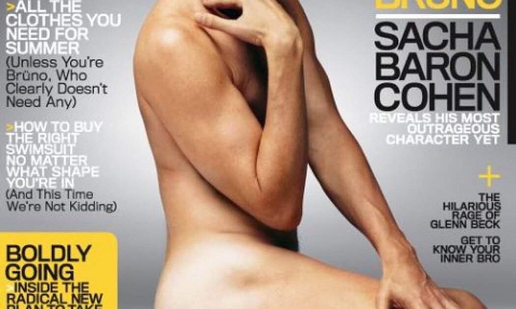 SACHA BARON COHEN NUDE