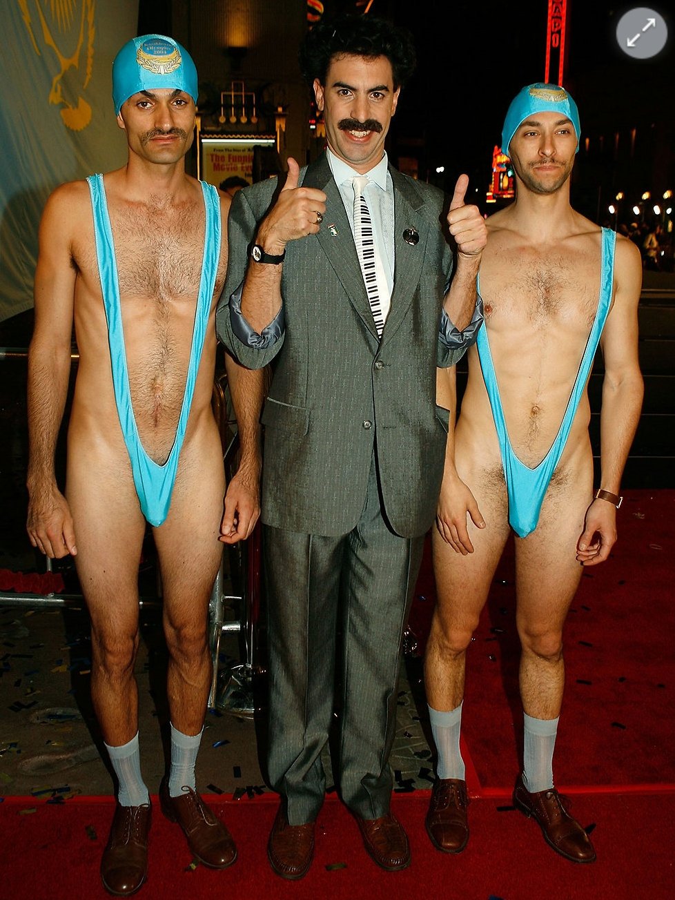 SACHA BARON COHEN NUDE