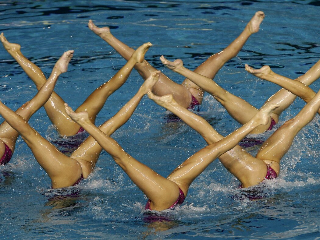 Nude Synchronized Swimming