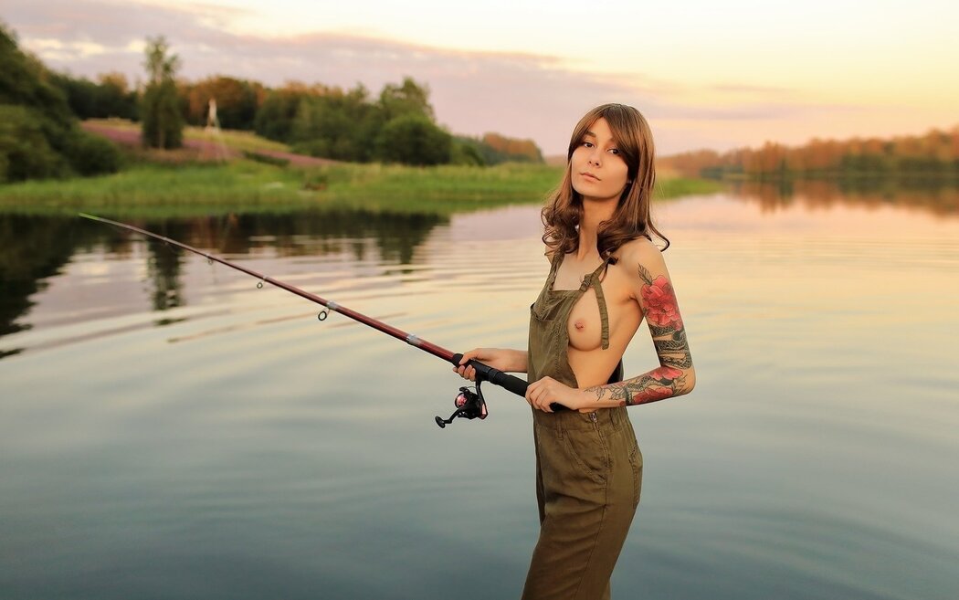 Fishing Tits