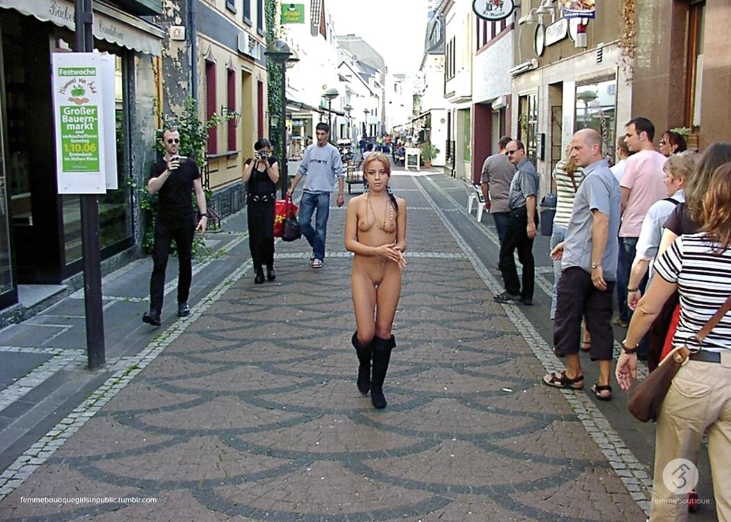 Women Naked In The Street