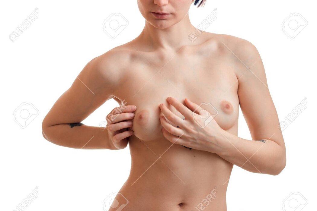 Girl Bare Chest