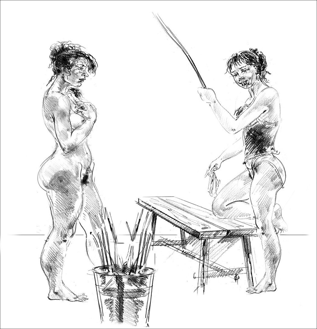 Birching Women