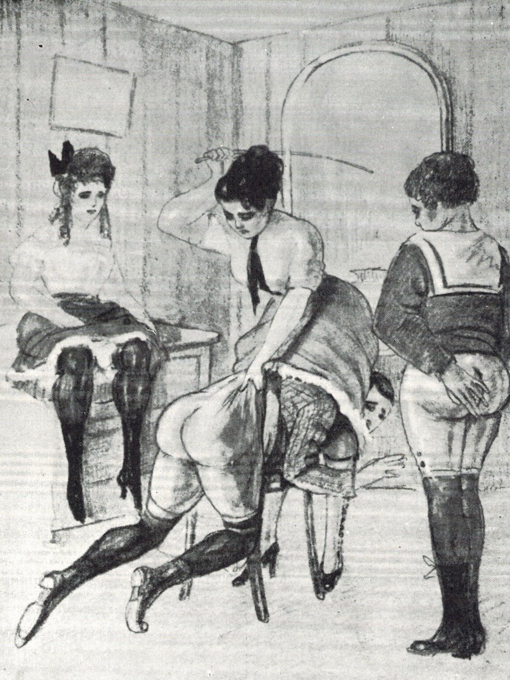 Birching Women