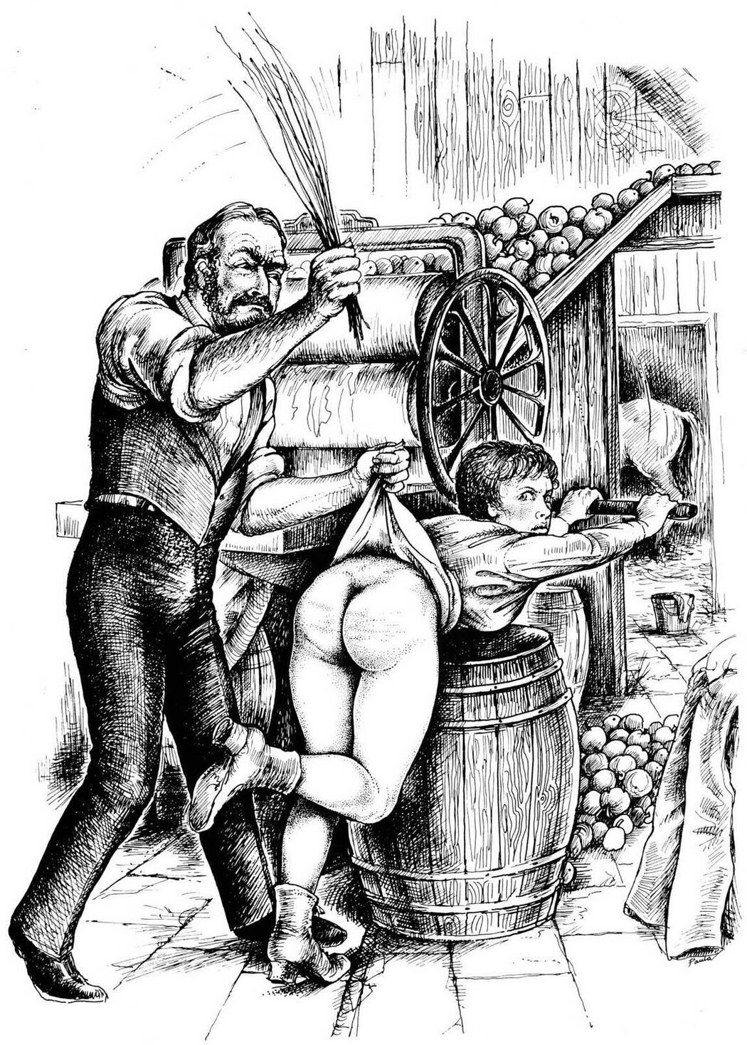Birching Women