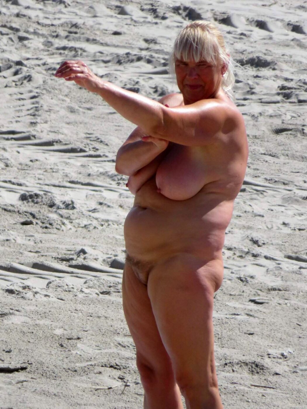 Mature Ladies On The Beach