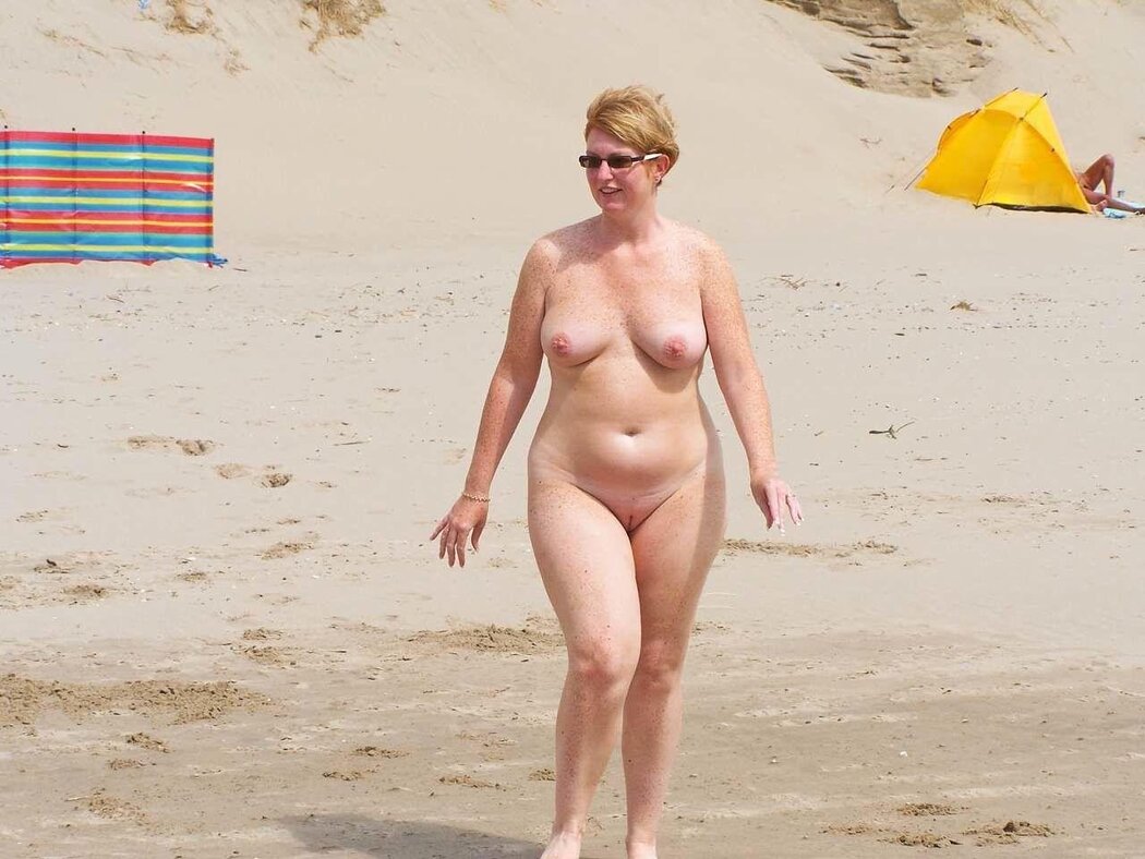 Mature Ladies On The Beach