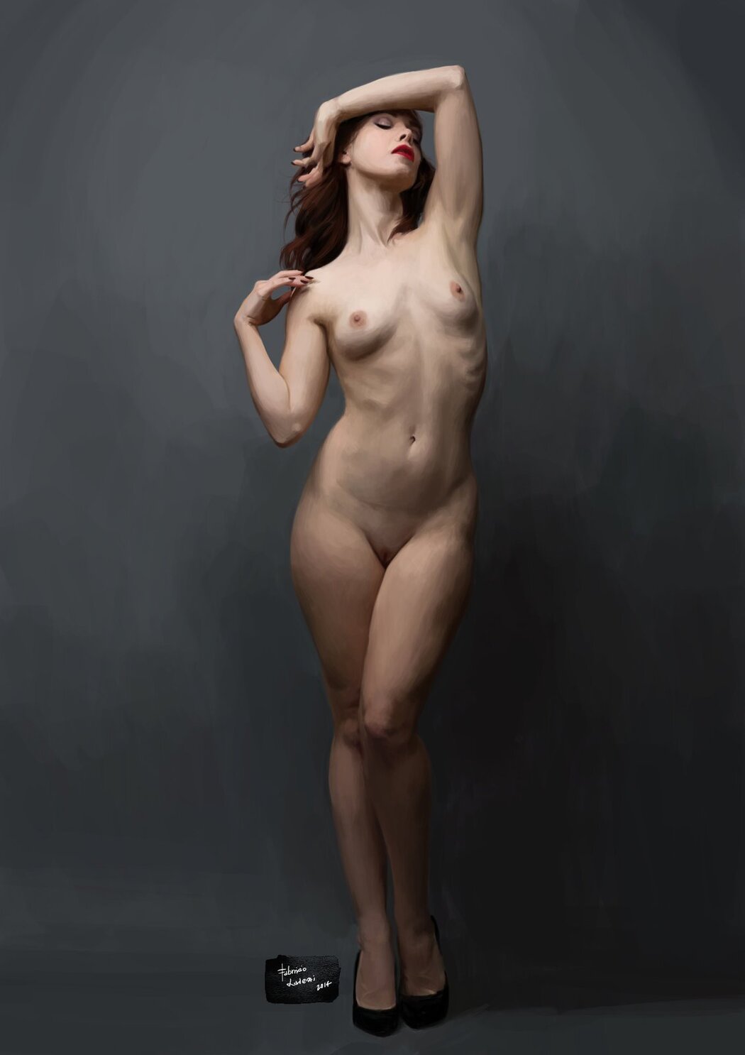Female Nude Posing