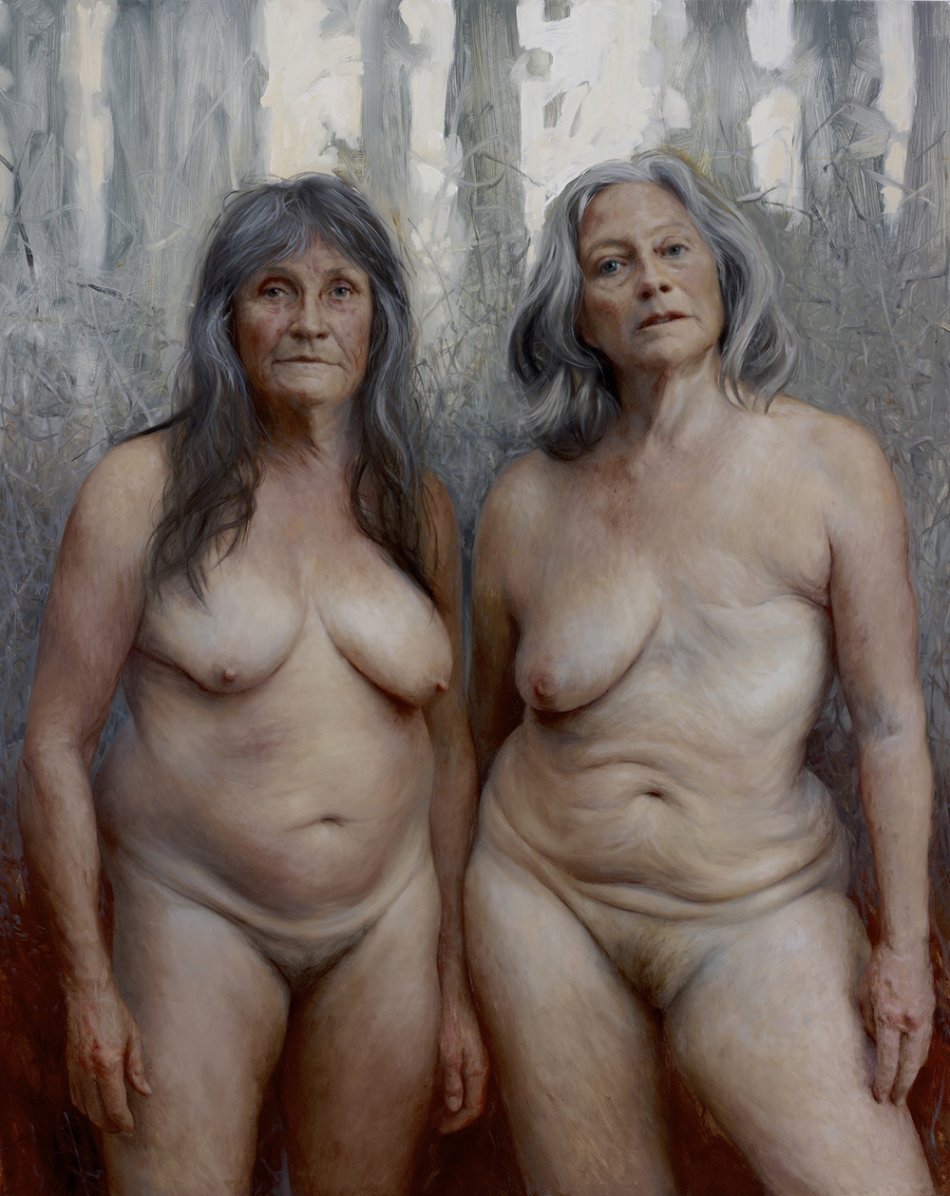Nude Old Woman