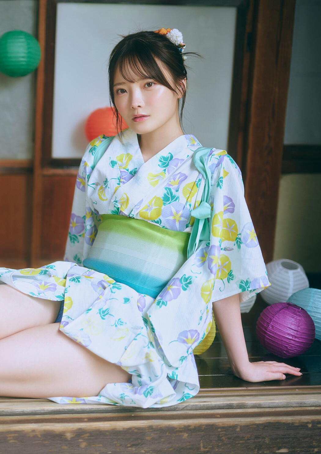 Himeka Araya 新谷姫加, DOLCEデジタル写真集 「夏祭りのあとで……」 Set.01