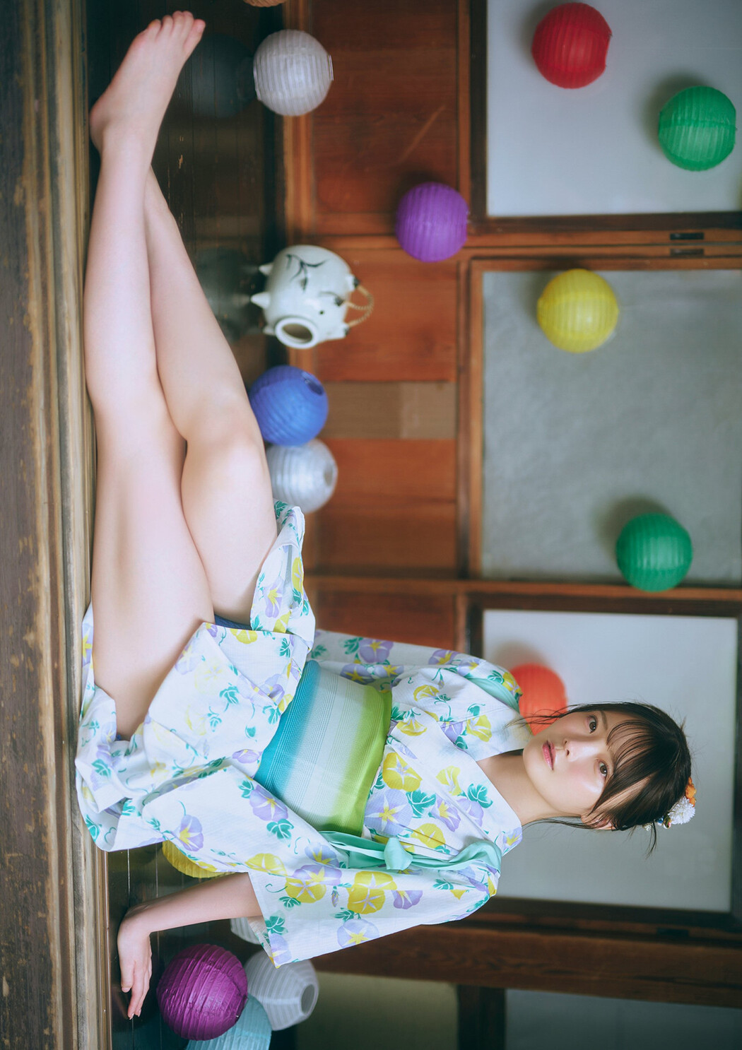 Himeka Araya 新谷姫加, DOLCEデジタル写真集 「夏祭りのあとで……」 Set.01