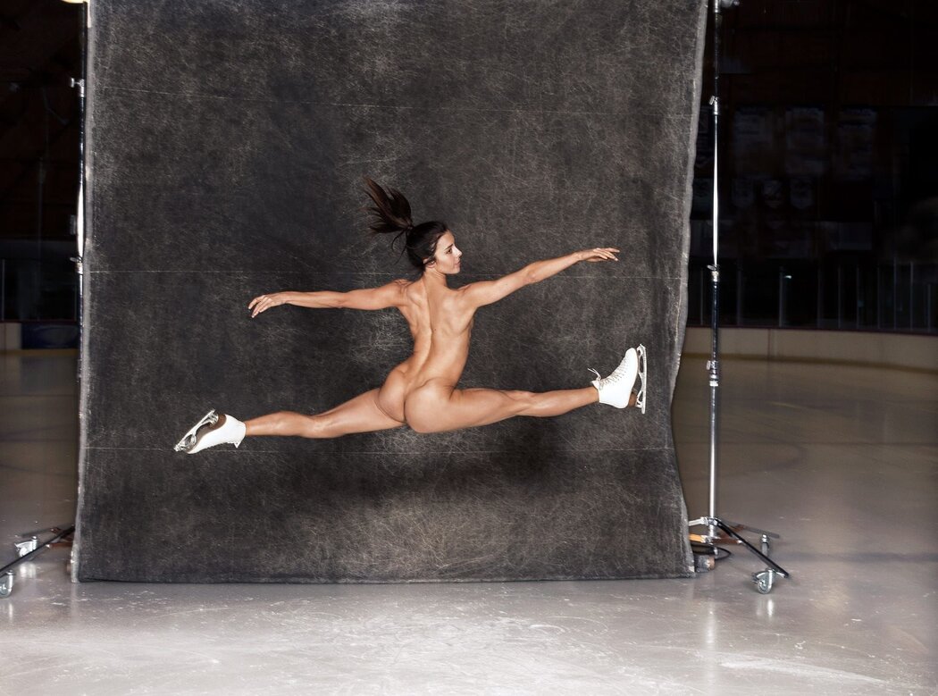 Figure Skater Nude Cover Photo