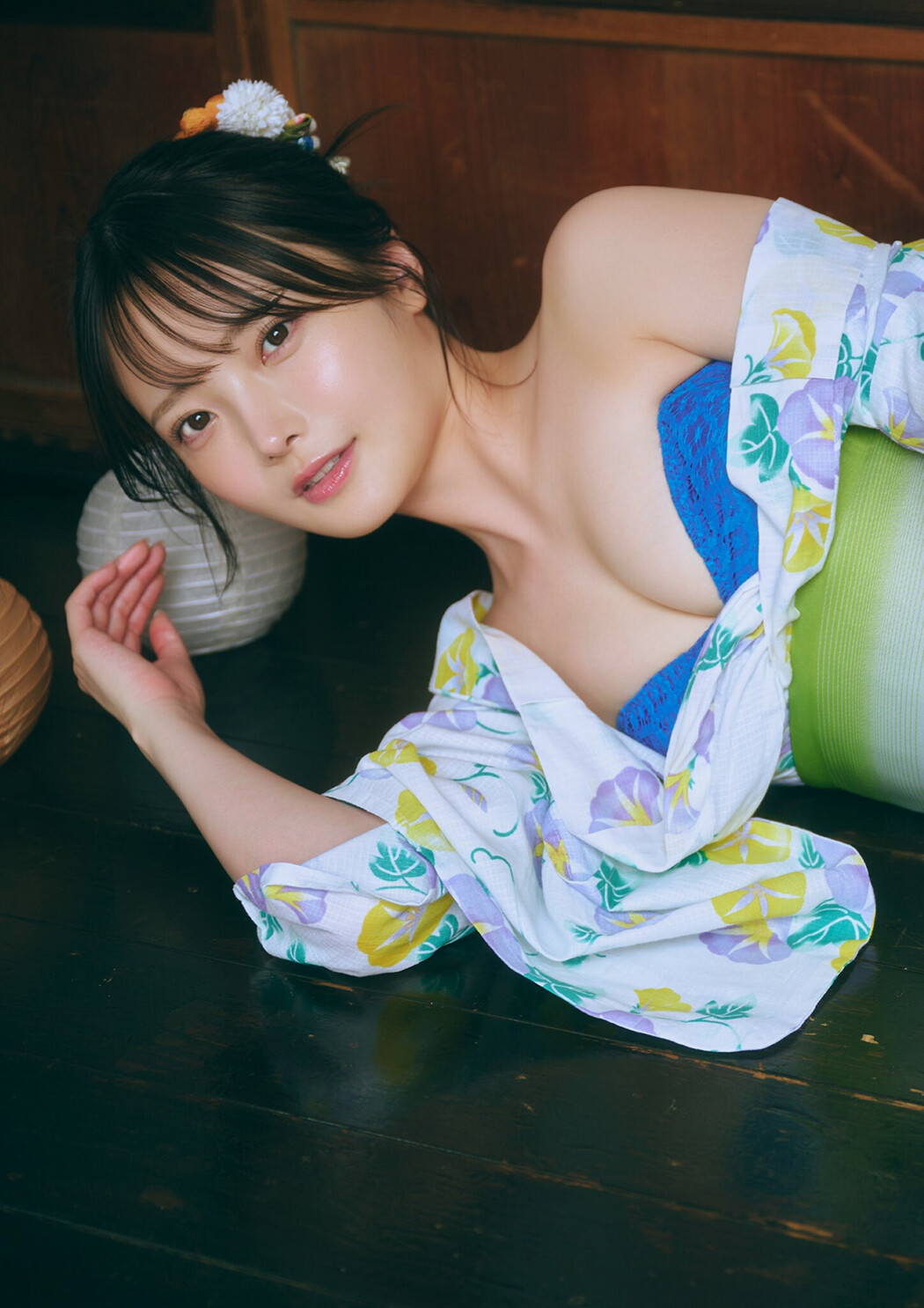 Himeka Araya 新谷姫加, DOLCEデジタル写真集 「夏祭りのあとで……」 Set.01