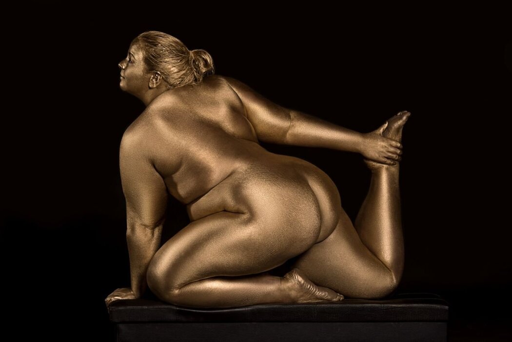 Fat Nude Model