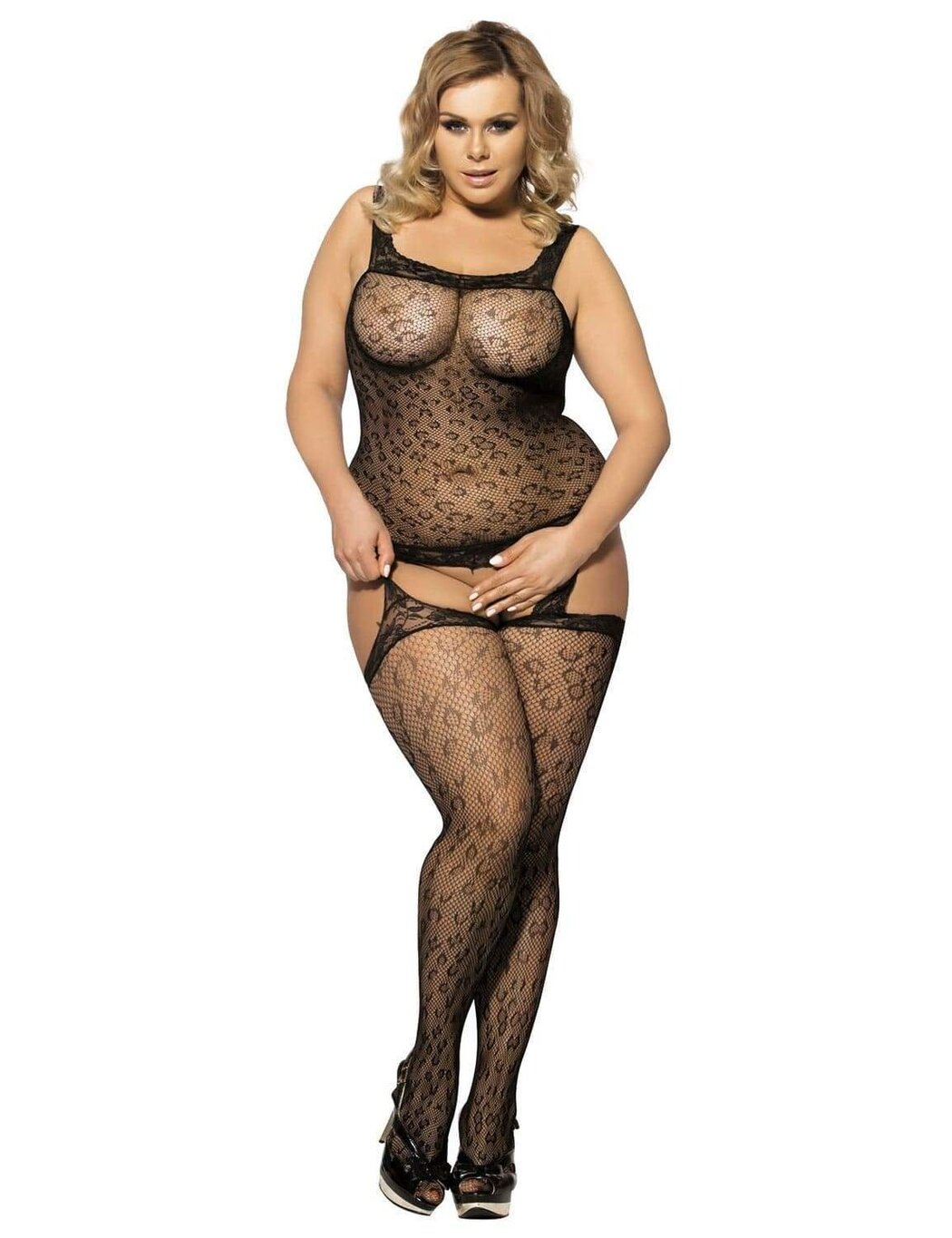 Plus Size Lingerie Model Nude