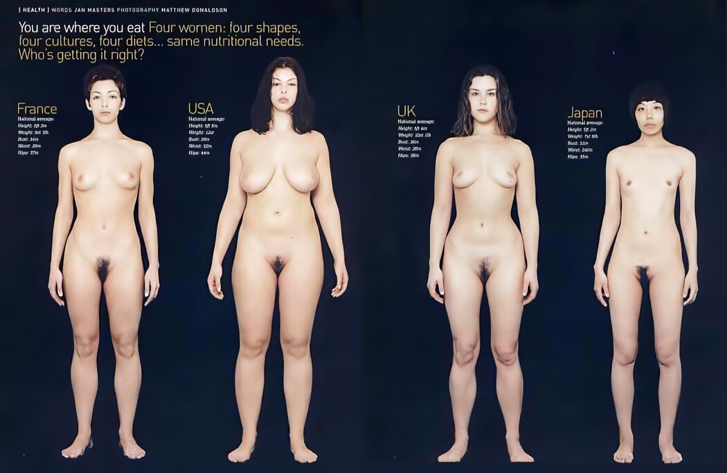 Pear Shaped Nude Women