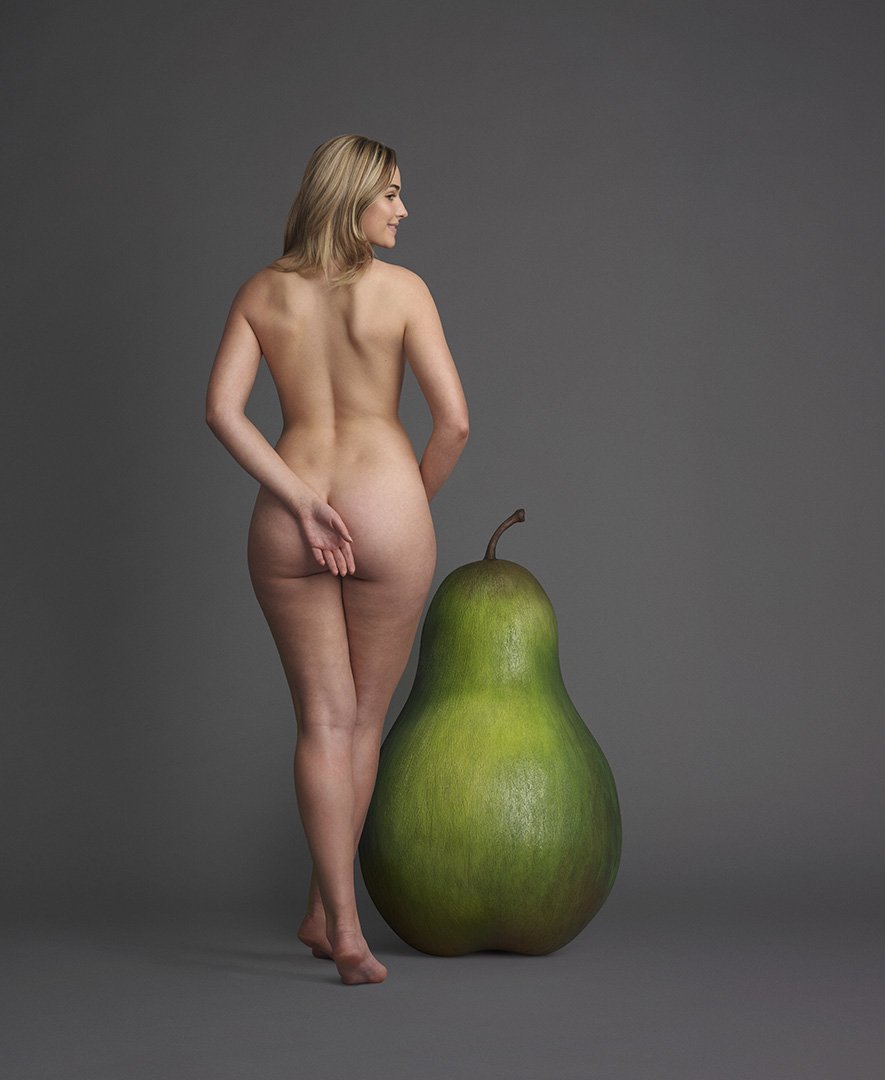 Pear Shaped Nude Women