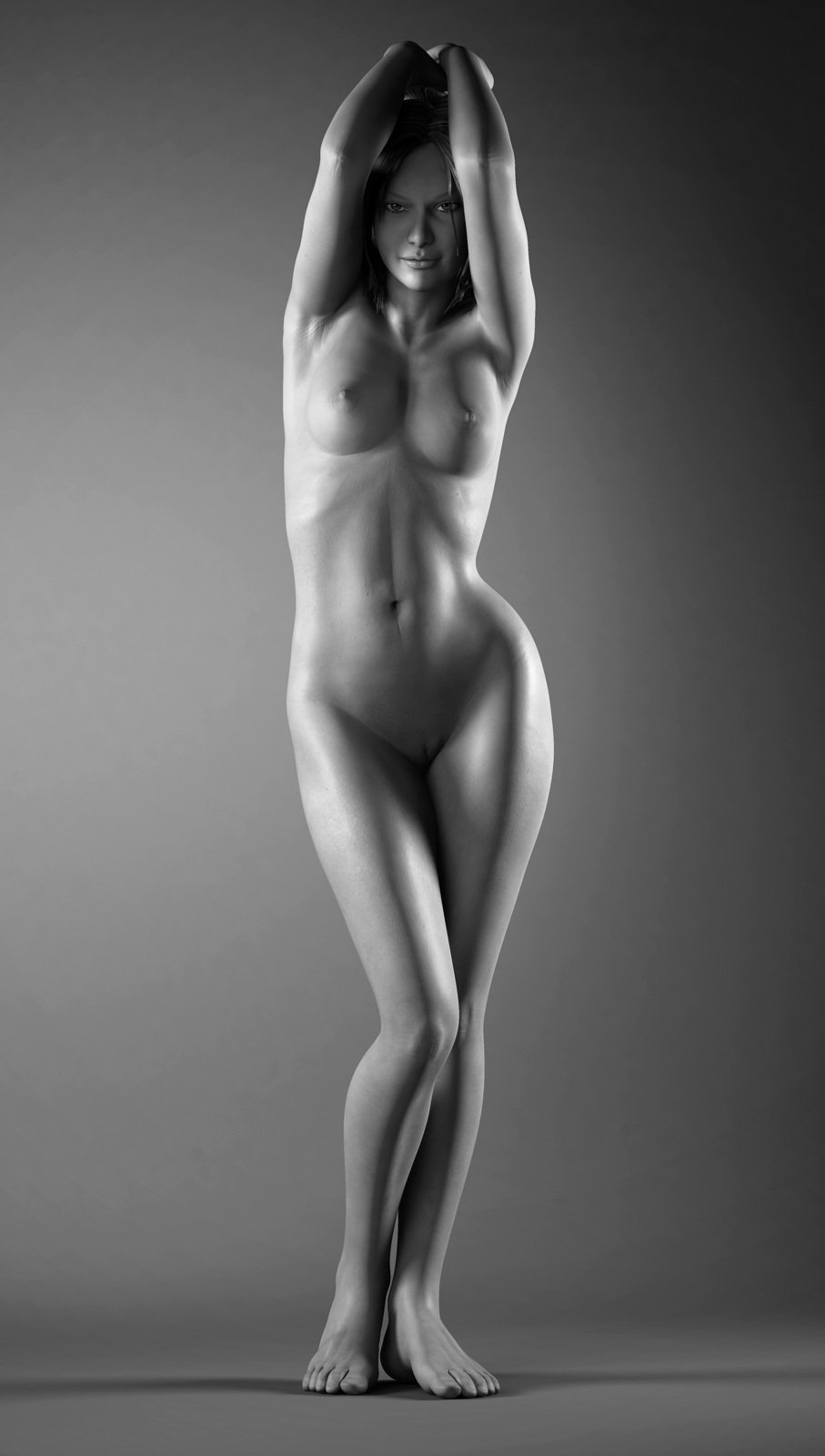 Nude Female Figure