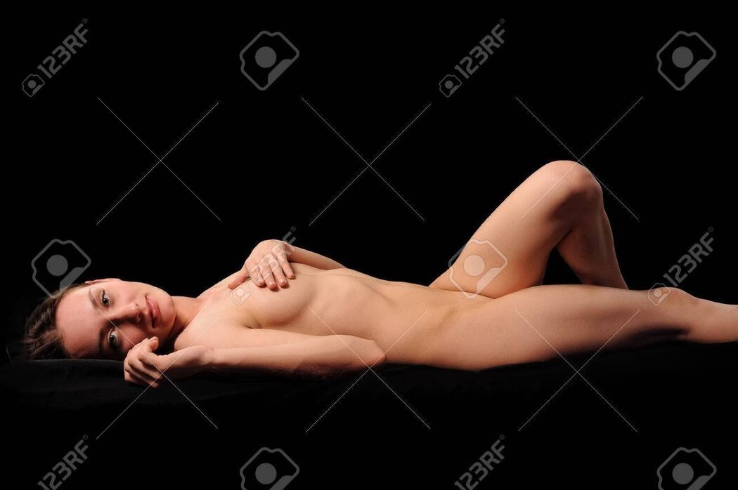 Nude Girl Laying Down
