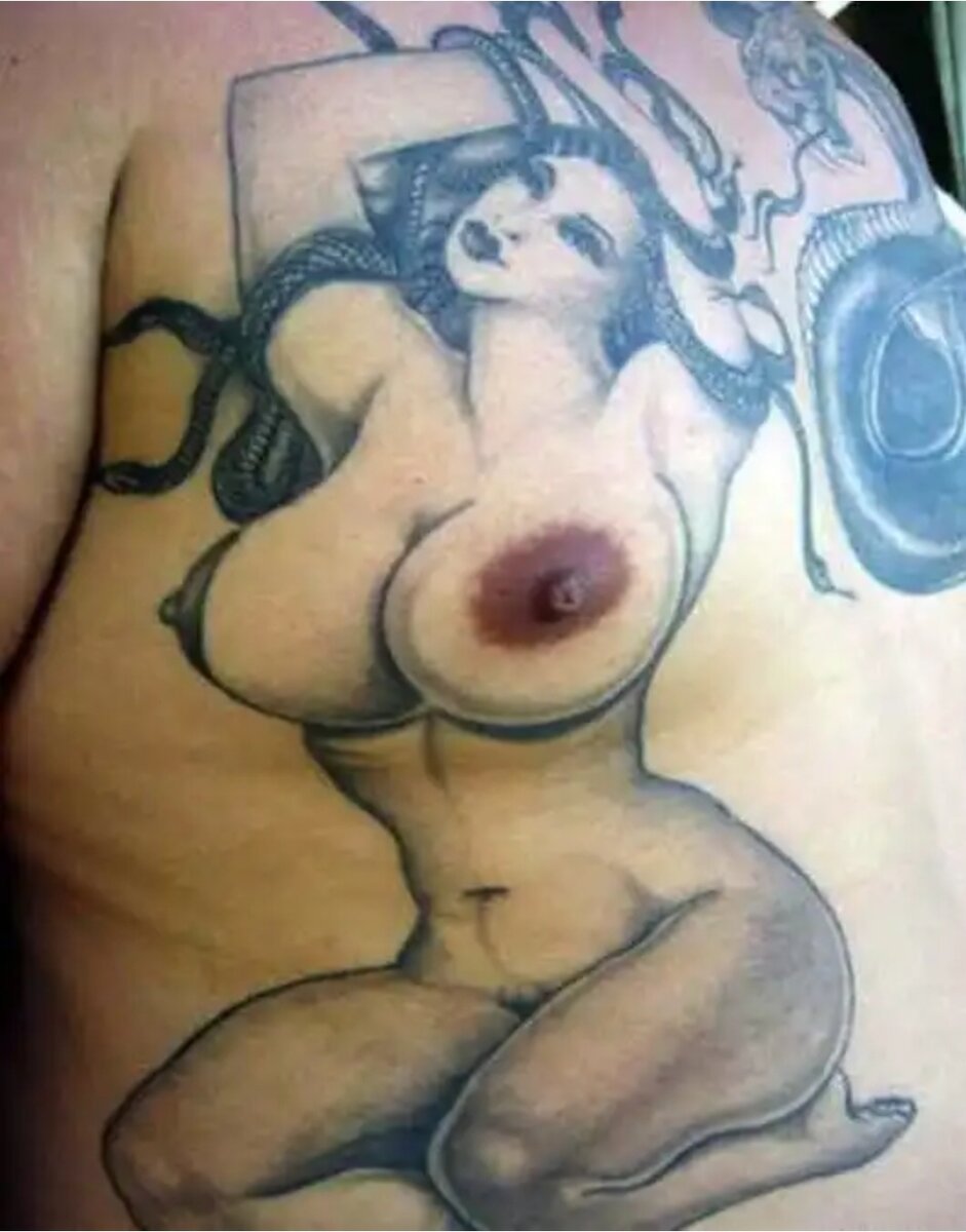 Nude Boobs Tattoo