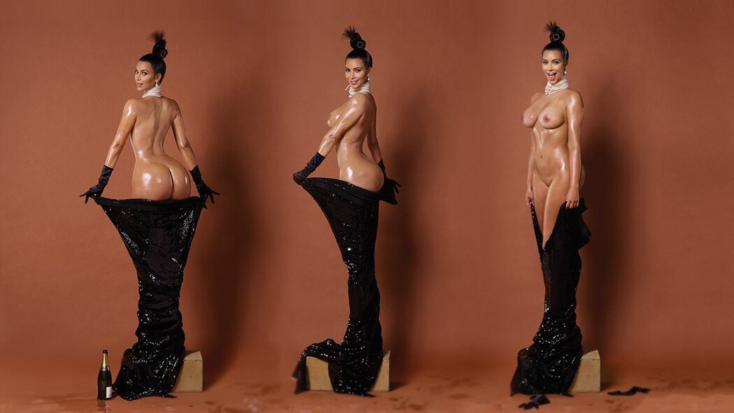 Kim Kardashian Nude