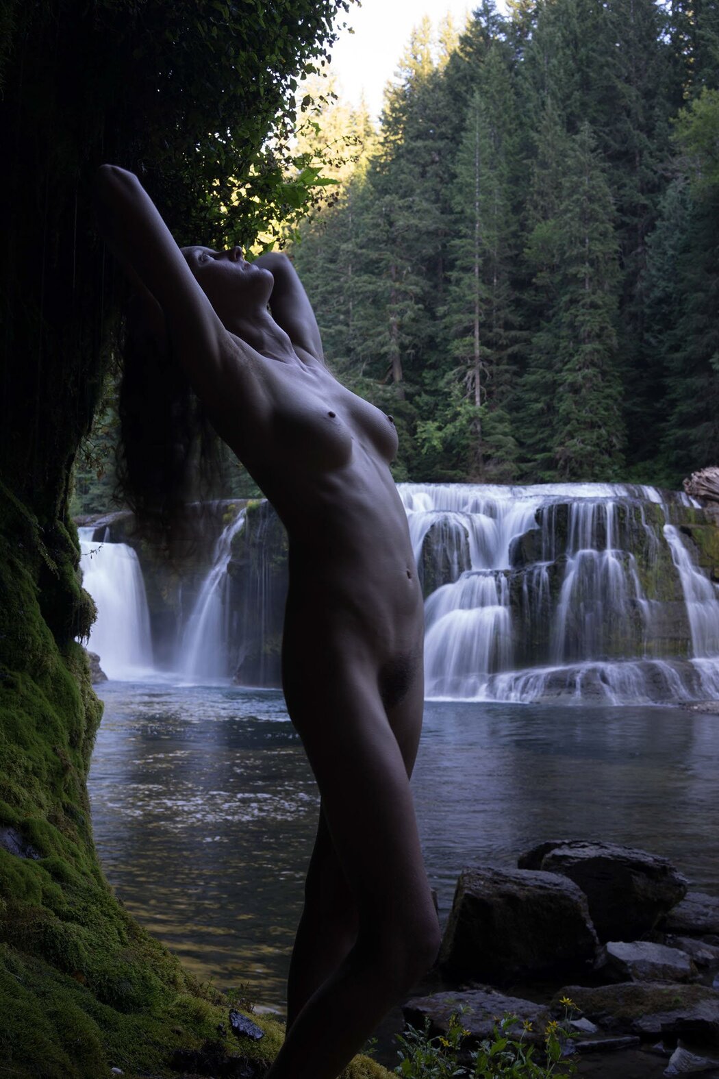 Nude In Waterfalls