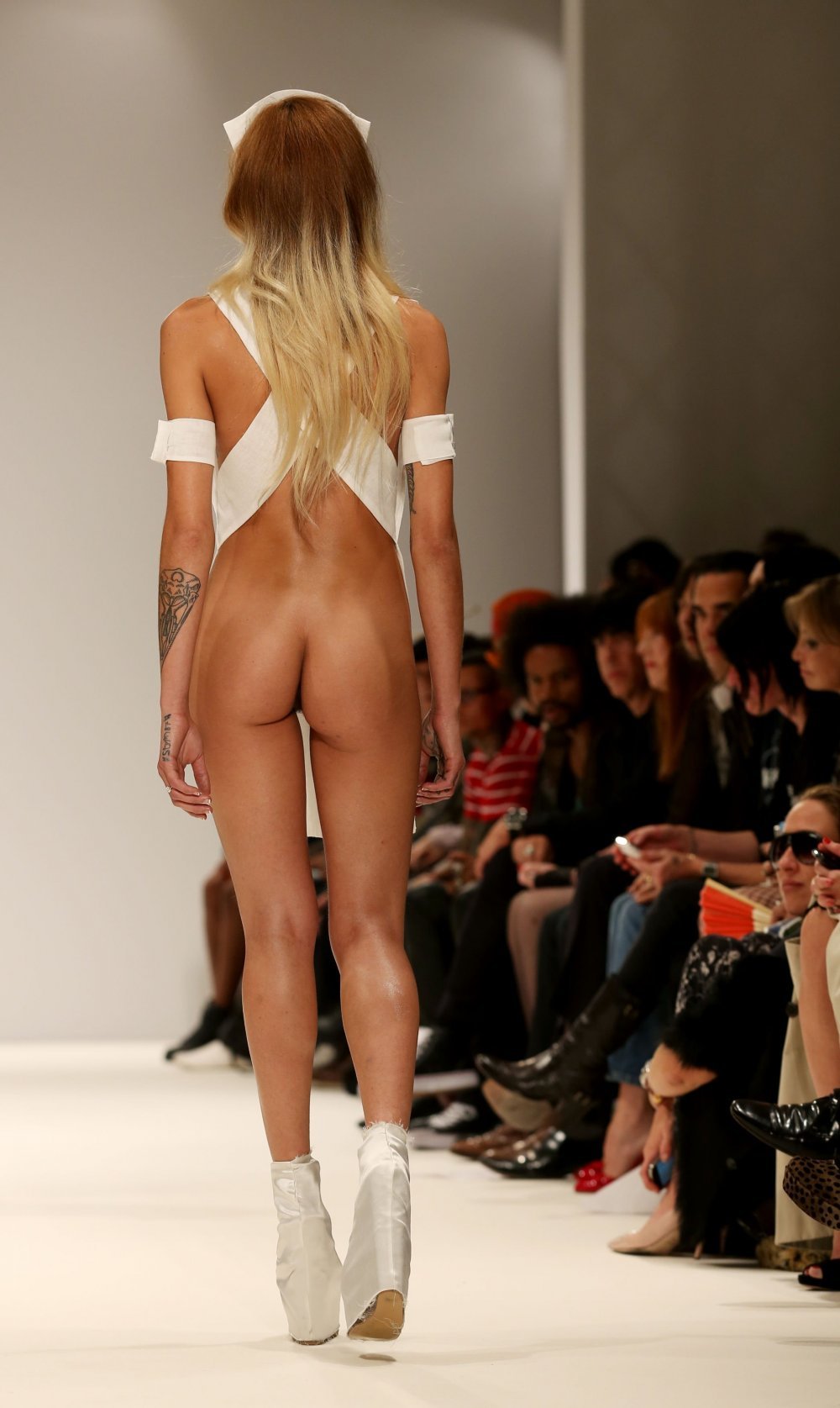 Nude Naked Fashion Show