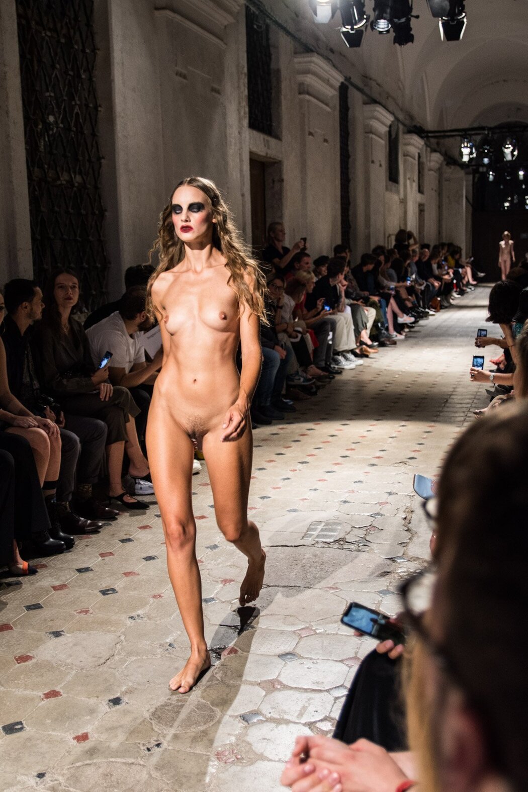 Nude Naked Fashion Show