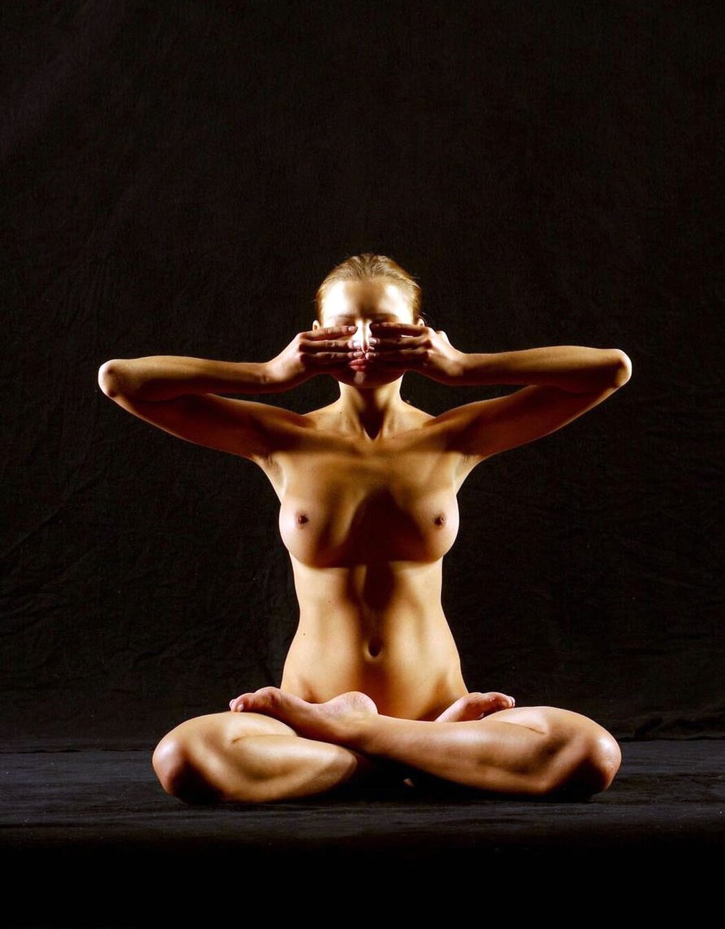 Lina Sokolova Nude Yoga