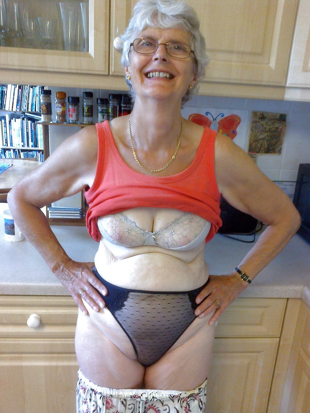 Granny Bra Nude