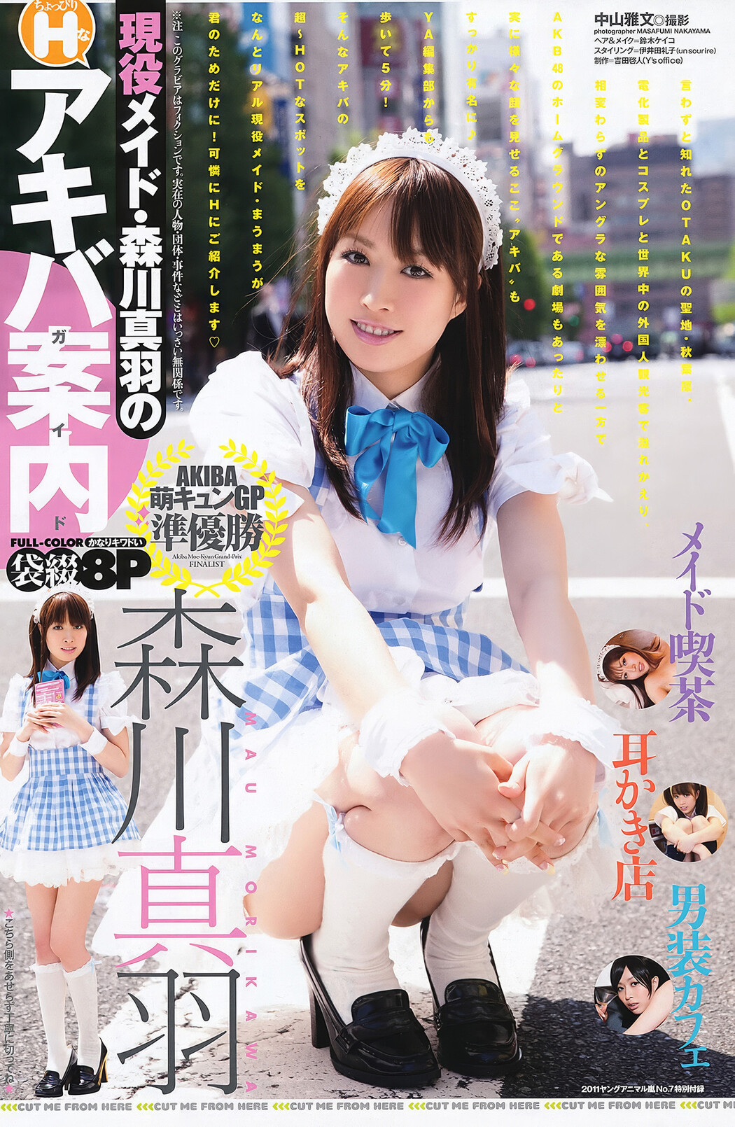 Risa Tsukino 月野りさ, Young Animal Arashi 2011 No.07 (ヤングアニマル嵐 2011年7月号)