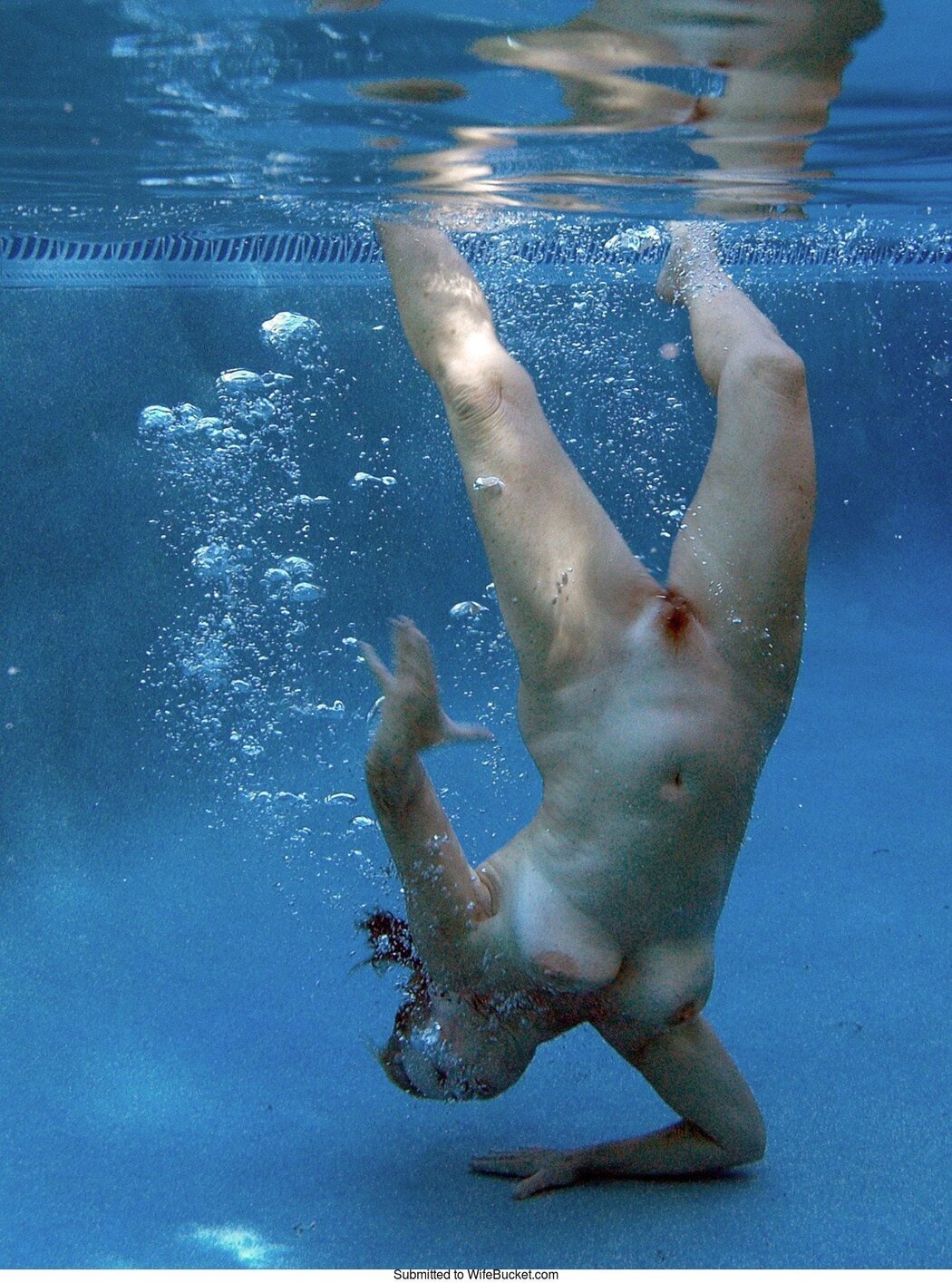 Underwater Nude Scuba