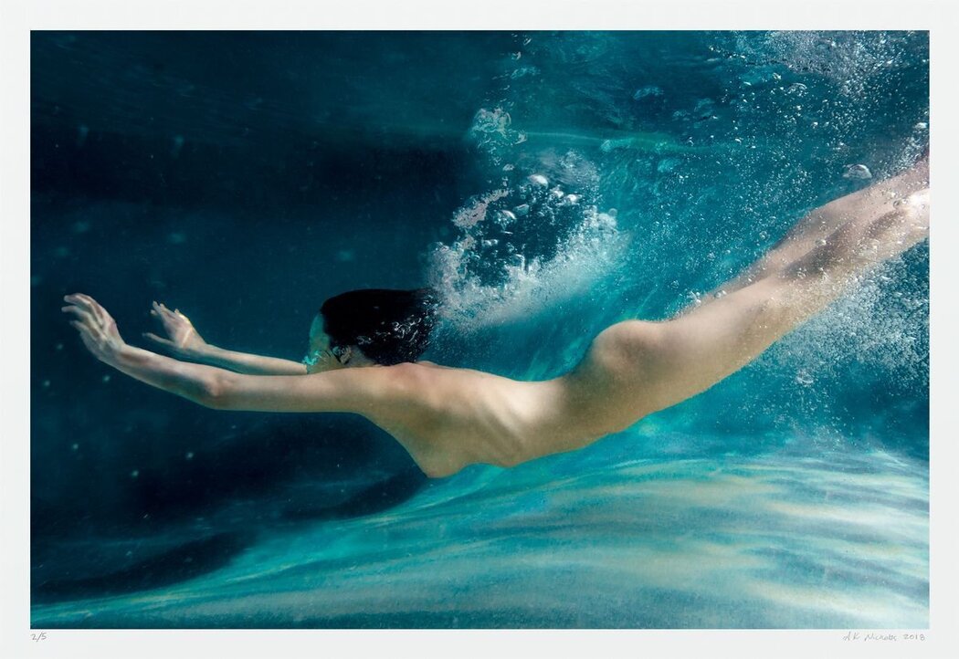 Underwater Nude Scuba