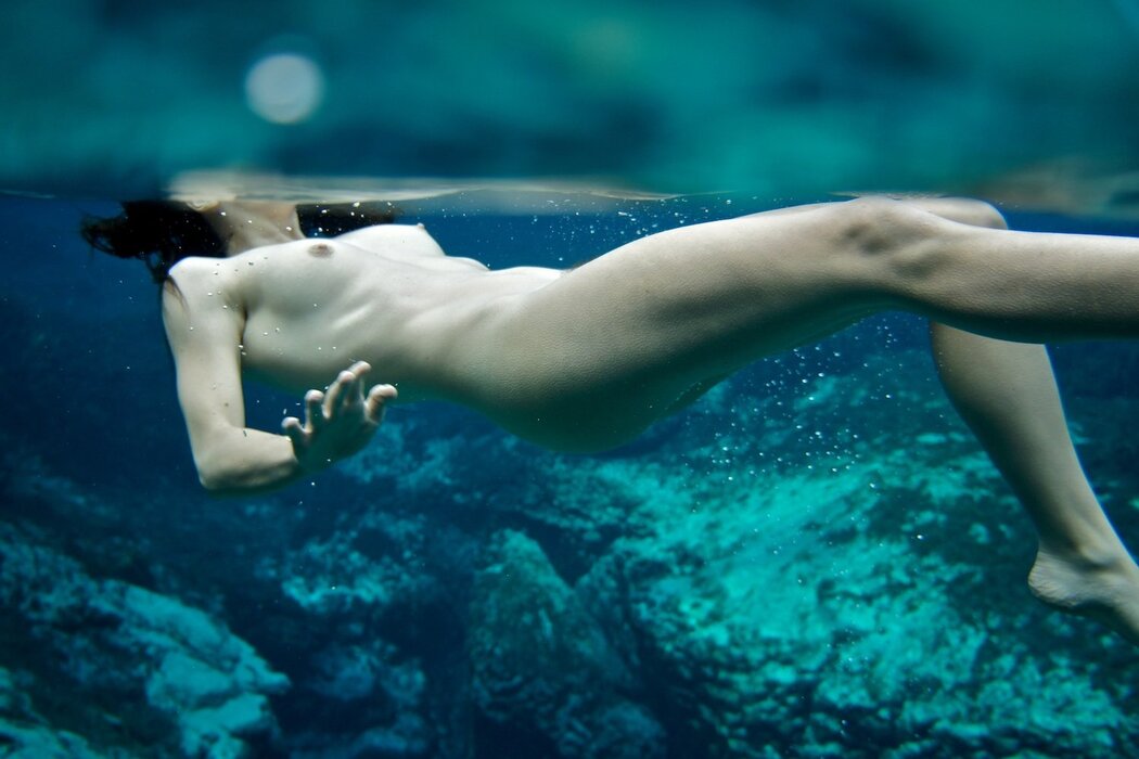 Underwater Nude Scuba